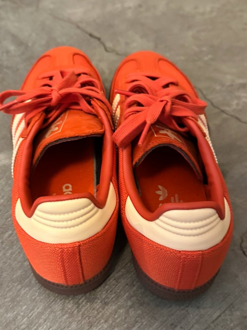 adidas Samba OG in Collegiate Orange (never worn!) - Picture 3 of 5